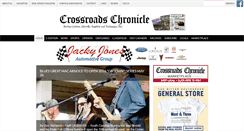 Desktop Screenshot of crossroadschronicle.com